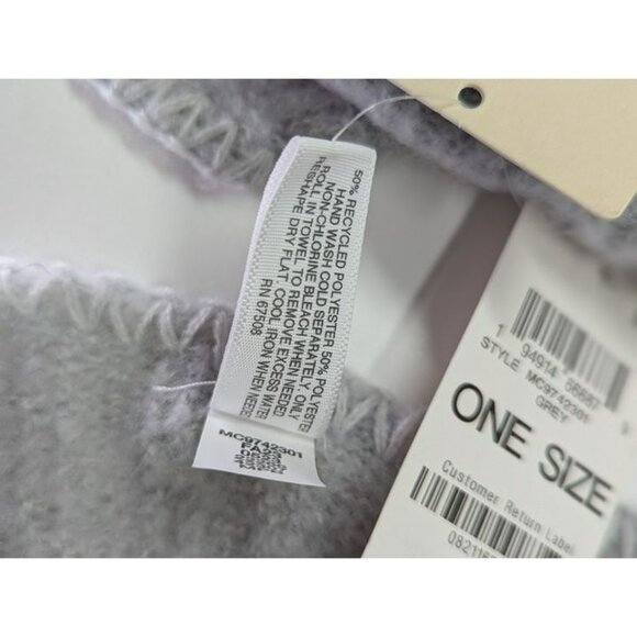 On 34th Women Grey Convertible Wrap Scarf Oversized 22" x 90" (MSRP $42) - Picture 3 of 5